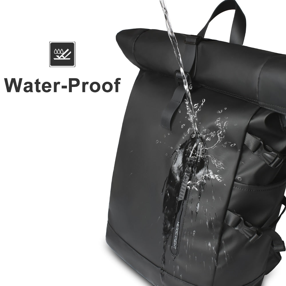 HEROIC KNIGHT Men's Backpack Expandable