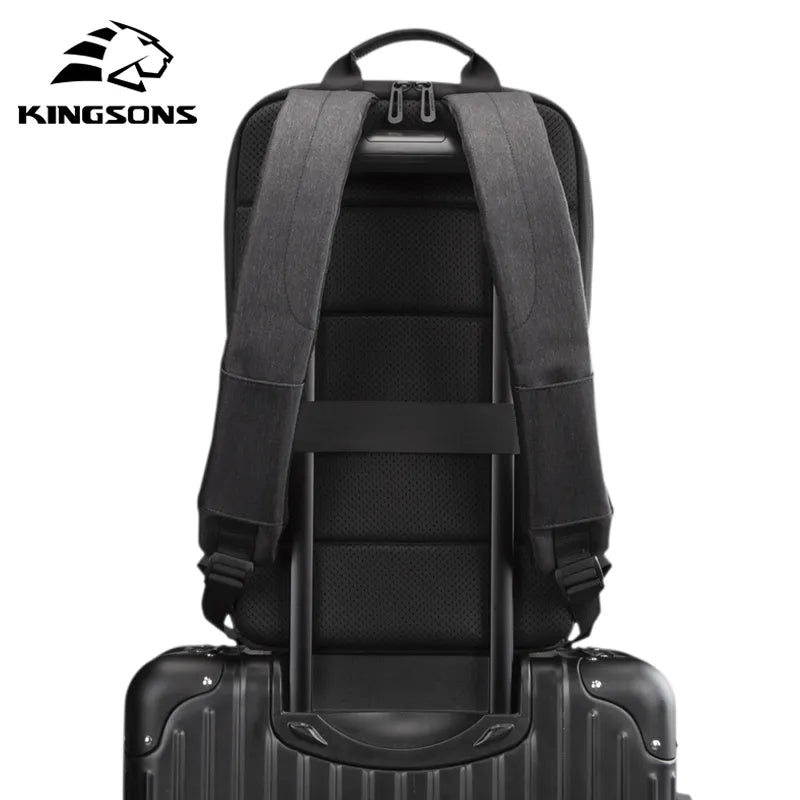 KINGSON 15.6 inch Laptop Backpack Slim Lightweight