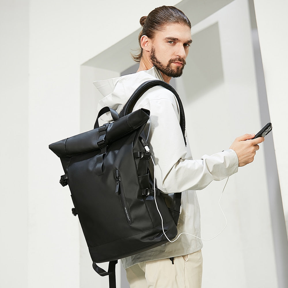 HEROIC KNIGHT Men's Backpack Expandable
