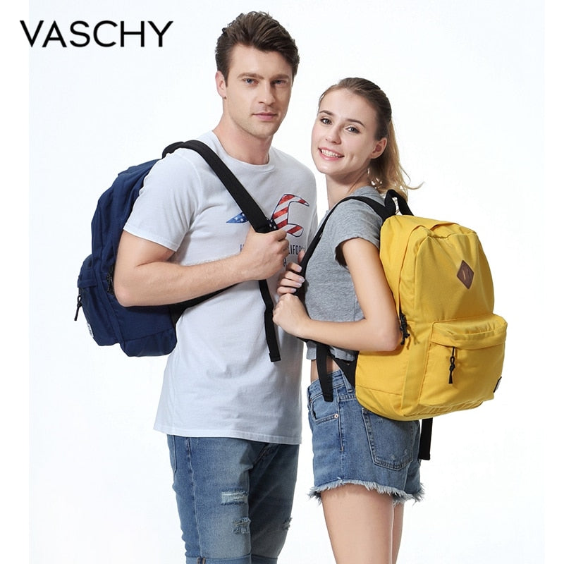 VASCHY Unisex Backpack College