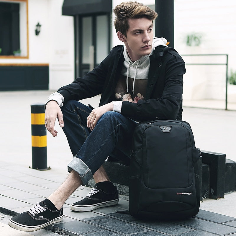 OIWAS Men Casual Business Laptop Backpack