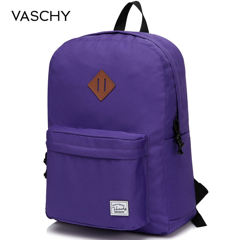 VASCHY Unisex Backpack College