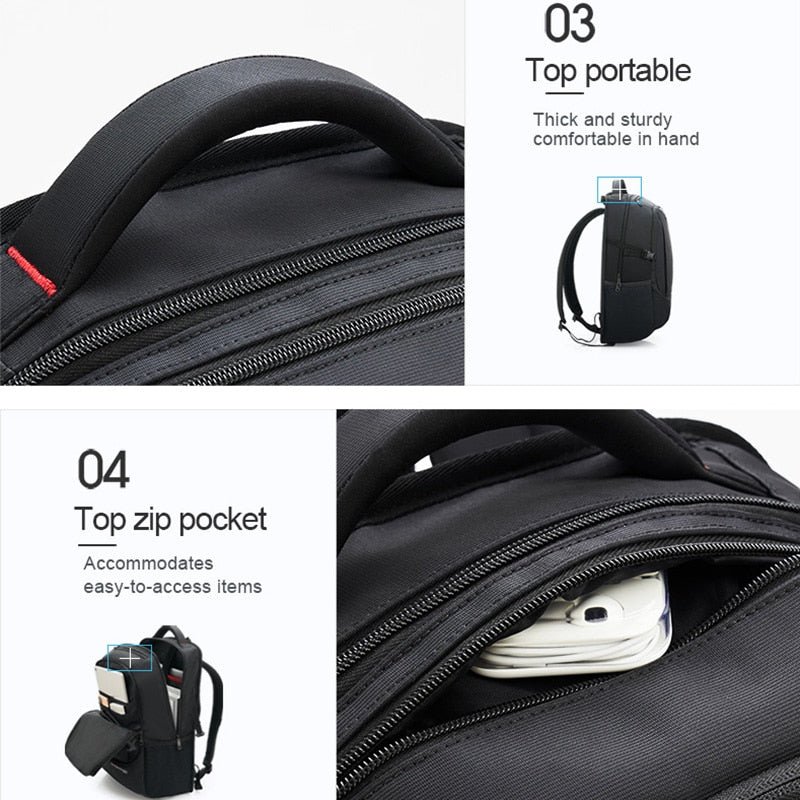 OIWAS Men Casual Business Laptop Backpack