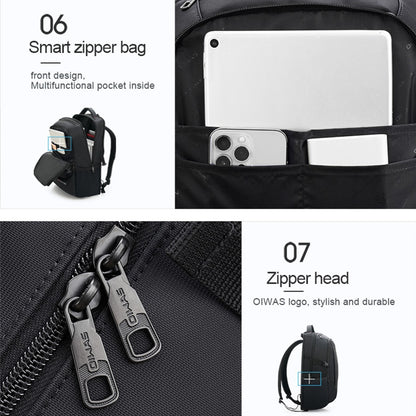 OIWAS Men Casual Business Laptop Backpack